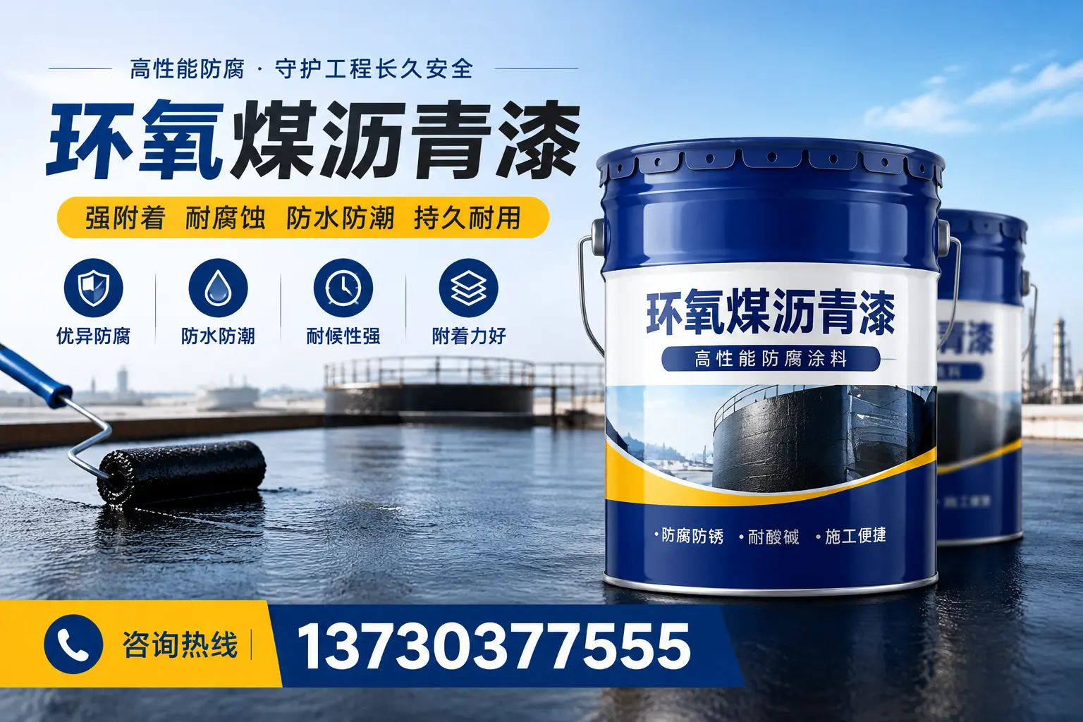如何判断环氧煤沥青漆的质量?青岛消费者指南